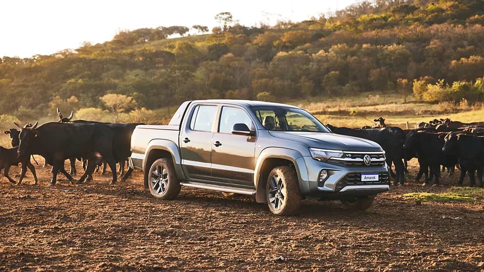 A Amarok é uma picape média ou grande?